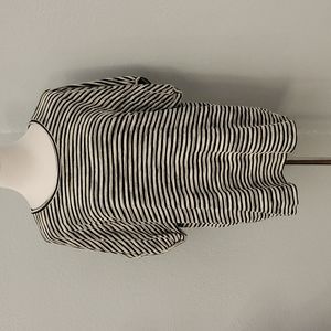Loft striped short sleeve top NWOT